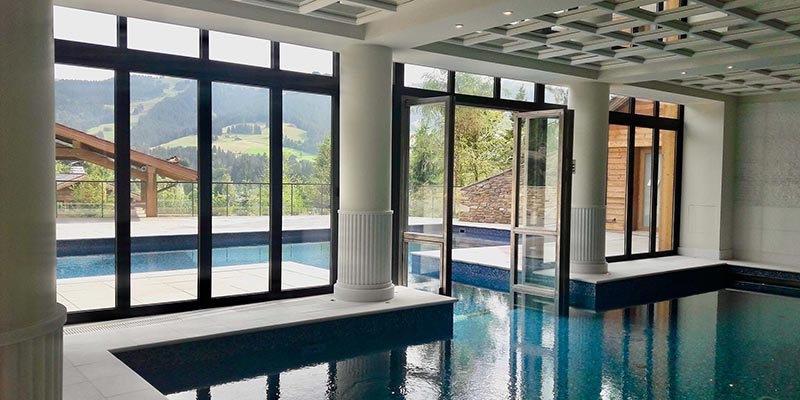 Réalisation par la Maison Rouveure Marquez à l'hôtel Four seasons à Megève