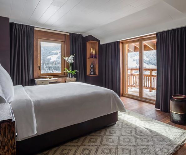 Chambre dans l'hôtel Four Season, réalisation avec Rouveure Marquez