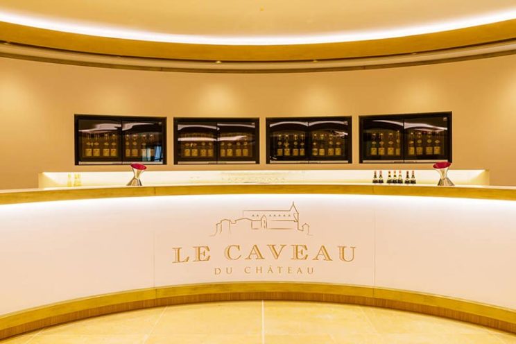 la boutique dégustation du Caveau du Château Guigal par la Maison Rouveure Marquez