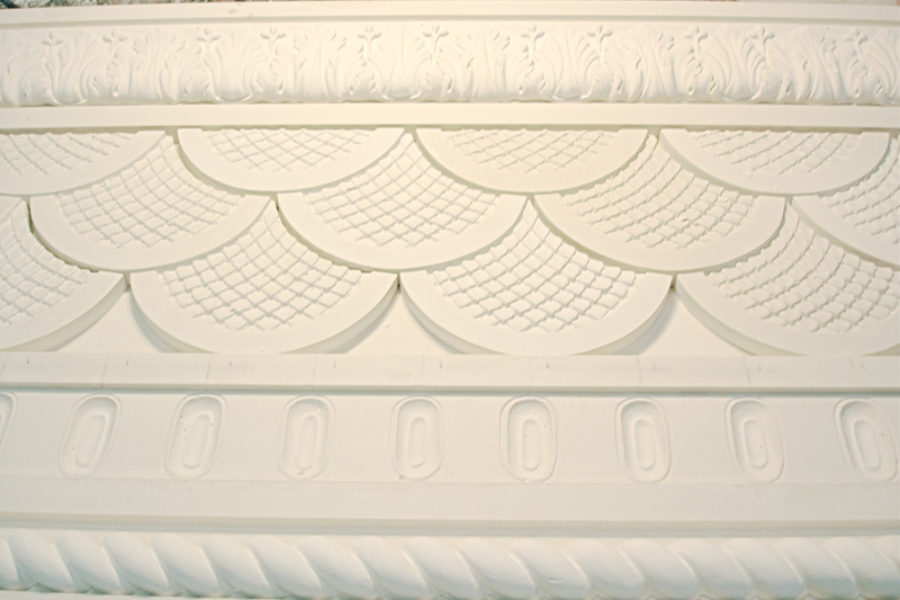 Fibrous plaster decorations no. 2: wall friezes