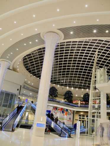 Project know-how fibrous plaster and ceilings - Shopping center