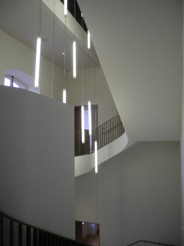 Staircase in fibrous plaster for the renovation of the Beaux Arts Museum in Dijon