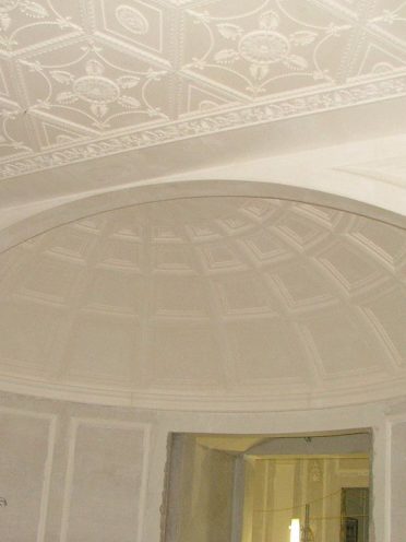 Plafond en dôme dans un château irlandais par Rouveure Marquez