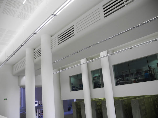 repair of the ceilings in the Library - city of architecture and heritage by our ornamental plasterers