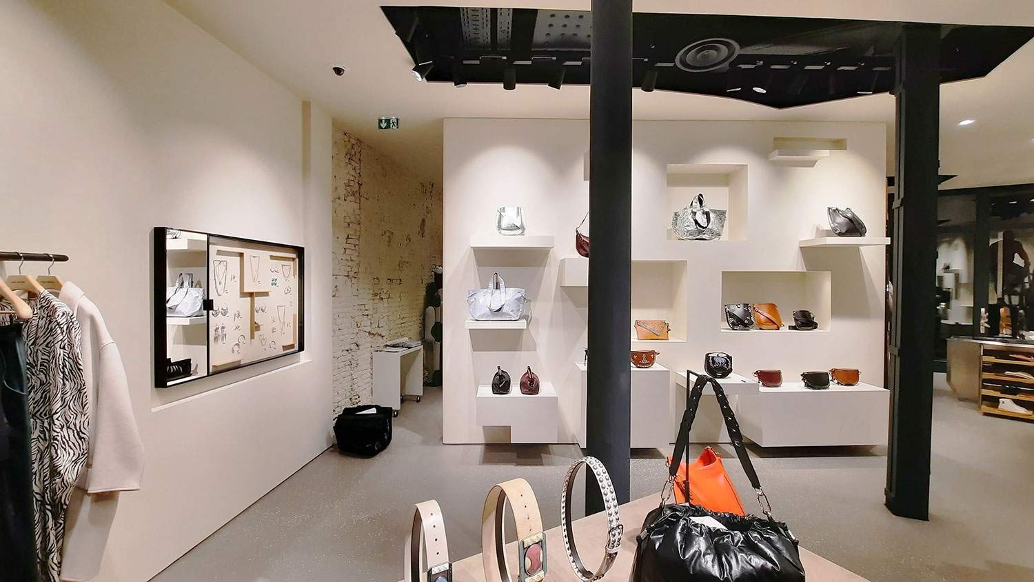 Agencement de la boutique Isabel Marant à Lille