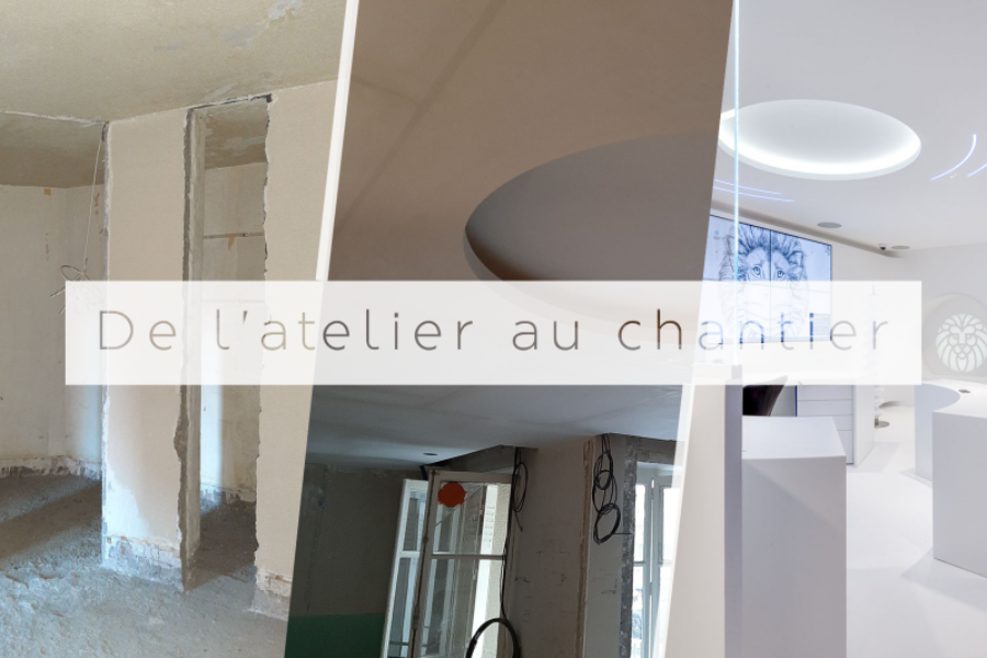 De l’atelier au chantier : l’intérieur en staff d’Artdenteck