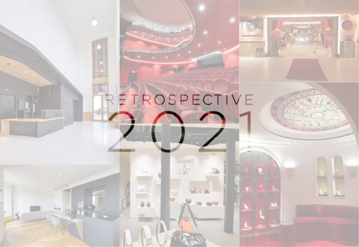 Rétrospective des projets 2021 staff et plafonds de la Maison Rouveure Marquez