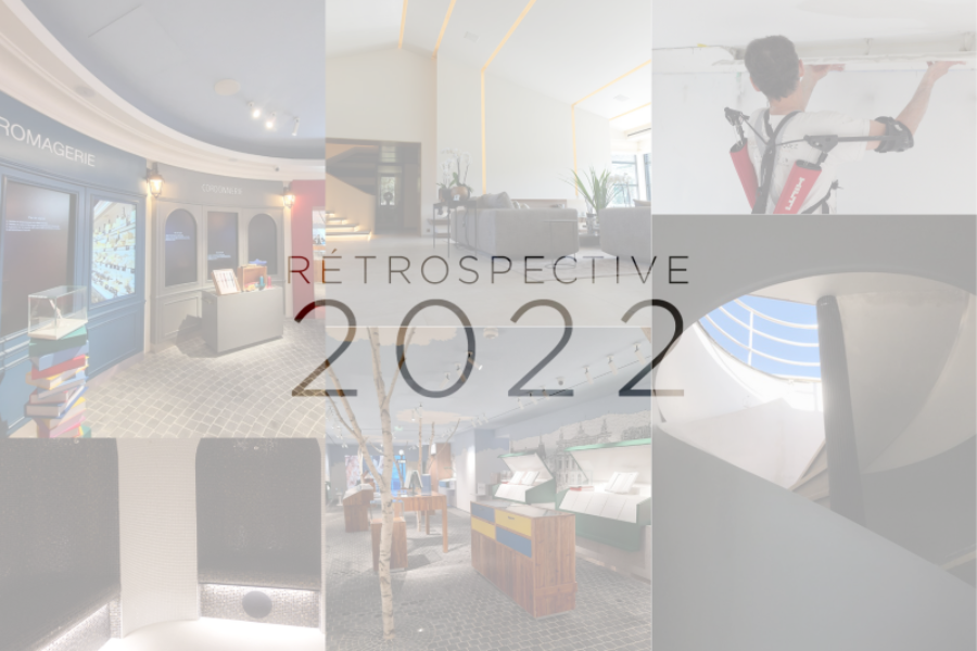 Rétrospective 2022 de nos projets en staff et plafonds