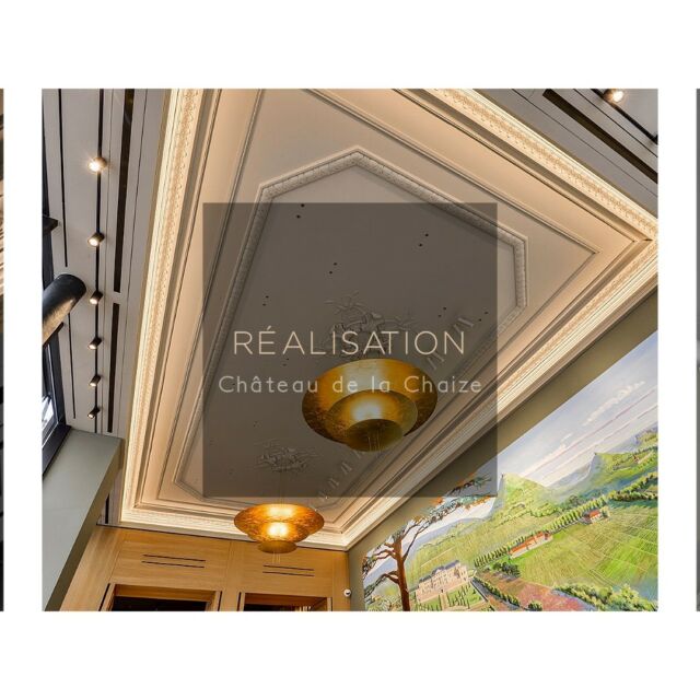 □ #RÉALISATIONS
■ Château de la Chaize, Lyon (69)
Plus grand domaine viticole de la région, Château de la Chaize a ouvert ces derniers mois sa boutique pour proposer son offre de Beaujolais à la vente et à la dégustation. Nos staffeurs ornemanistes ont notamment restauré le magnifique plafond en staff classique.

Une réalisation élégante à découvrir en photos sur www.rouveure-marquez.com, rubrique RÉALISATIONS

□ Un projet pour le Groupe Maïa 

#PROJECT
The largest wine estate in the region, Château de la Chaize has opened its boutique in recent months to offer its range of Beaujolais for sale and tasting. Our ornamental plasterers notably restored the magnificent ceiling made of classic fibrous plaster.

A elegant project to discover on www.rouveure-marquez.com/en/PROJECTS

#chateaudelachaize #groupemaia #beaujolais #oenologie #vin #boutique #placejacobins #lyon #architecture #agencement #decoration #decor #luxe #luxury #interiordesign #design#plafond #ceiling #staffeur #staffeurornemaniste #archilovers #designlovers  #picoftheday #pictureoftheday #photooftheday #rouveuremarquez #groupeeto